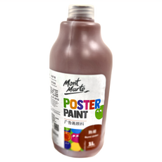 Mont Marte 蒙瑪特 廣告顏料 1L - 熟褐, 1瓶