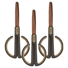 minono 米諾諾 刻度尺防黏鈦金剪 16.7 x 7.5 x 1cm, 166027, 3個