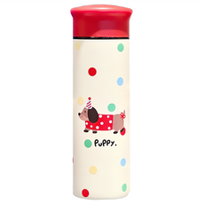 蕉蕉購物 304不銹鋼保溫杯, 紅色, 500ml, 1個