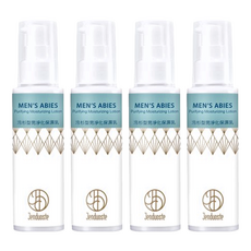 珍朵絲特 冷杉型男淨化保濕乳 100ml, 保濕清爽配方, 舒緩肌膚乾燥, 4瓶