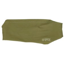 SPOX ORIGINAL LITE 免綁運動頭帶，吸汗透氣感應布料，聚酯纖維85%，彈性纖維15%, 不適用, 橄欖綠, 1條