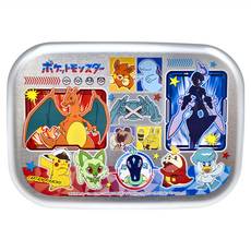 Skater 金屬鋁蒸飯盒便當盒, 寶可夢, 1組