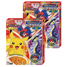 丸美屋 玉米甘口咖哩 豬肉+玉米 寶可夢 Set, 160g, 2盒