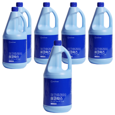 eco fresh 除菌清潔劑漂白水 2L 適用於浴室、廚房等居家衛生, 6瓶