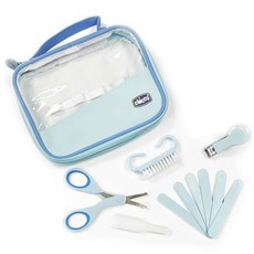 Chicco 嬰兒安全指甲剪組, 藍色, 1組