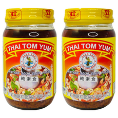 NANG FAH 仙女牌 泰式酸辣湯醬料 (純素), 227g, 2罐