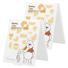 收納王妃 迪士尼 折鏡 大, 幾何維尼, 2個