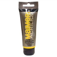 MaIMeRI 美利 壓克力顏料 原黃色, 75ml, 1色