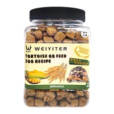 WEIYITER 維益特 台灣公司貨 陸龜動物園配方QQ飼料, 280g, 1罐