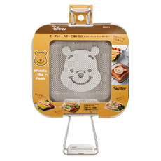 Skater 網狀三明治烤架 烤箱用口袋吐司網夾 維尼, 16 x 25 x 5cm, 1個