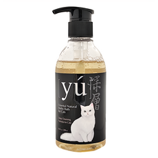 YU 東方森草 寵物沐浴乳，貓咪深層潔淨配方，ECOCERT有機認證成分, 250ml, 1瓶