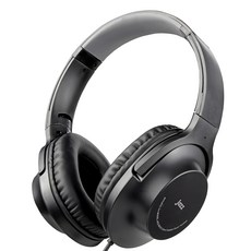 INTOPIC 廣鼎 折疊式耳機麥克風 3.5mm插針, JAZZ-M310, 黑色