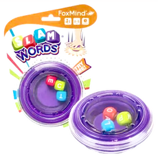 FoxMind 單字蹦蹦 Slam Words 適合8歲以上 刺激大腦記憶 方便攜帶, 多色, 1盒