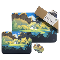 帕斯特收納生活 墊子組合包 天然橡膠防滑 抓地力強, 30 x 40cm, 時光, 1組