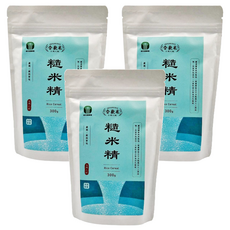 草屯鎮農會 台梗九號糙米精, 台灣在地生產, 無添加人工色素, 優質營養補充品, 300g, 3包