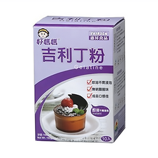 FAIRSEN 惠昇食品 好媽媽 吉利丁粉 輕鬆製作美味甜點 口感綿密細緻 快速溶解, 100g, 1盒