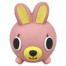 SANKYORIKEN 愛說話動物球, 粉紅小兔, 1個, 5.9in