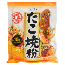 Nippn 日本製粉 大阪風味章魚燒粉 200g, 1包