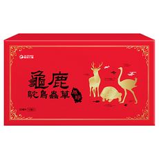 YM BIOMED 陽明生醫 龜鹿鴕鳥蟲草原膠, 10瓶, 30ml, 1盒