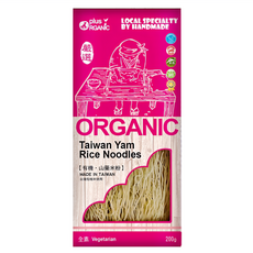 展康 有機山藥米粉 台灣製造 全素, 200g, 1包