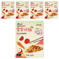 農純鄉 寶寶番茄豬豬燴麵 10個月以上 4包, 600g, 5盒