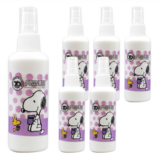PEANUTS 史努比 70周年款噴瓶 100ml, 紫點, 6件