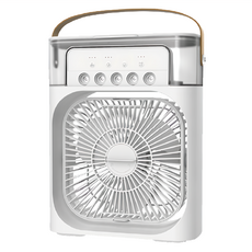 SOnGEn 松井 USB冰感香氛霧化水冷扇 主機 + usb電源線 + 擴香棉片 + 說明書 白色 600ml, SG-0607-W