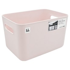 LocknLock 樂扣樂扣 韓風簡約霧感收納箱 5L, 霧粉, 1個