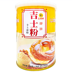LION 獅牌 即溶卡士達專用粉, 350g, 1罐