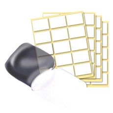 DADA iQIHAN 強力雙面膠帶 40 x 25mm, 方形 透明色, 30個