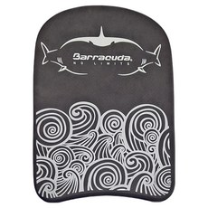 Barracuda 巴洛酷達 小浮板 EVA 材質, 黑色+水紋銀色, 不適用, 1個
