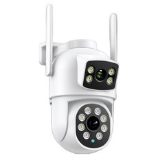 DTAudio 聆翔 雙鏡頭WiFi攝影機 600萬像素 旋轉鏡頭 不含記憶卡, DW11101, 1個