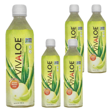 VIVALOE 纖薈 哈密瓜蘆薈風味飲, 500ml, 5瓶