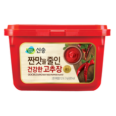 SING SONG 保留辣味 降低鹹味的純米太陽草辣椒醬, 2kg, 1個