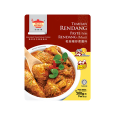 TEAN'S GOURMET 田師傅 仁當乾咖哩即煮醬料，200g，馬來西亞傳統風味，簡易烹飪, 1包
