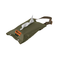 the earth CORDURA 吊掛式面紙套 TECPDD5, 30.5 x 17.5cm, 軍綠