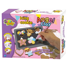 Donerland 天使黏土餅乾遊戲組，輕黏土，含模具及裝飾筆, 餅乾遊戲, 415g, 1盒