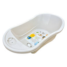 DOUBLEBEAR 台灣晉億 嬰幼兒專用浴盆, 淺灰色