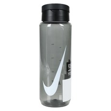 NIKE 耐吉 旋蓋式水壺, 黑色, 703ml, 1個