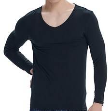 CottonRepublic 棉花共和國 HEATPLUS 男款 肌暖男V領長袖衫 200g