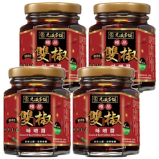 元歲本舖 極品雙椒味噌醬, 純素食, 原味元醬, 祖傳秘藏, 170g, 4罐