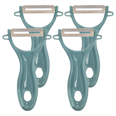 BEER BEAR 皮久熊 陶瓷削皮器 13.5 x 8cm, 顏色隨機, 4支