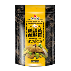 台灣一番 鹹蛋黃鹹酥雞蔬菜脆片, 185g, 1包