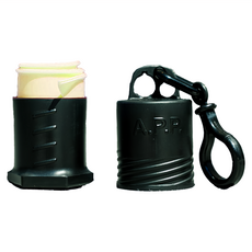 A Plastic Project 吸吸管 Yellow + 捲捲罐，長度24cm，管徑12mm/9mm，食品級PP/BPA FREE, 1個