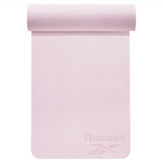 Reebok 環保菱紋瑜珈墊(淡雅粉) 輕巧材質 方便收納攜帶 雙面菱紋設計 提升穩定性 優異抓地力 50%回收材料製成, 176 x 61 x 0.4cm, 1個