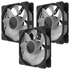 ASUS 華碩 TUF GAMING TR120 FAN ARGB REVERSE 3IN1 反向扇3入組, 黑色 + 透明色, 1組