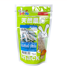PINKIN 天然小魚乾 50g 寵物零食 倉鼠 兔子 天竺鼠, 1包