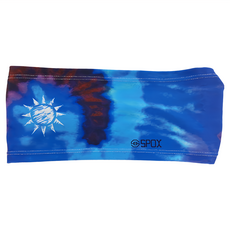 SPOX ORIGINAL LITE 免綁運動頭帶，速乾排汗涼感機能布料 (Polyester 85%, Spandex 15%), 不適用, TIE DYE TAIWAN FLAG 台灣國旗紮染, 1條