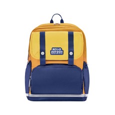 zoyzoii 茁伊 兒童書包 900D古冶尼龍 100%滌綸 太空藍/蜜桃粉/芝士黃, 410 x 190 x 280mm, 1個