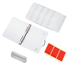 Kakas 大型美甲作品展示冊套組, 多色, 1組